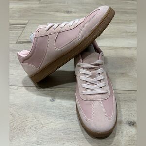 No Boundaries Pink and Tan Women's Shoes